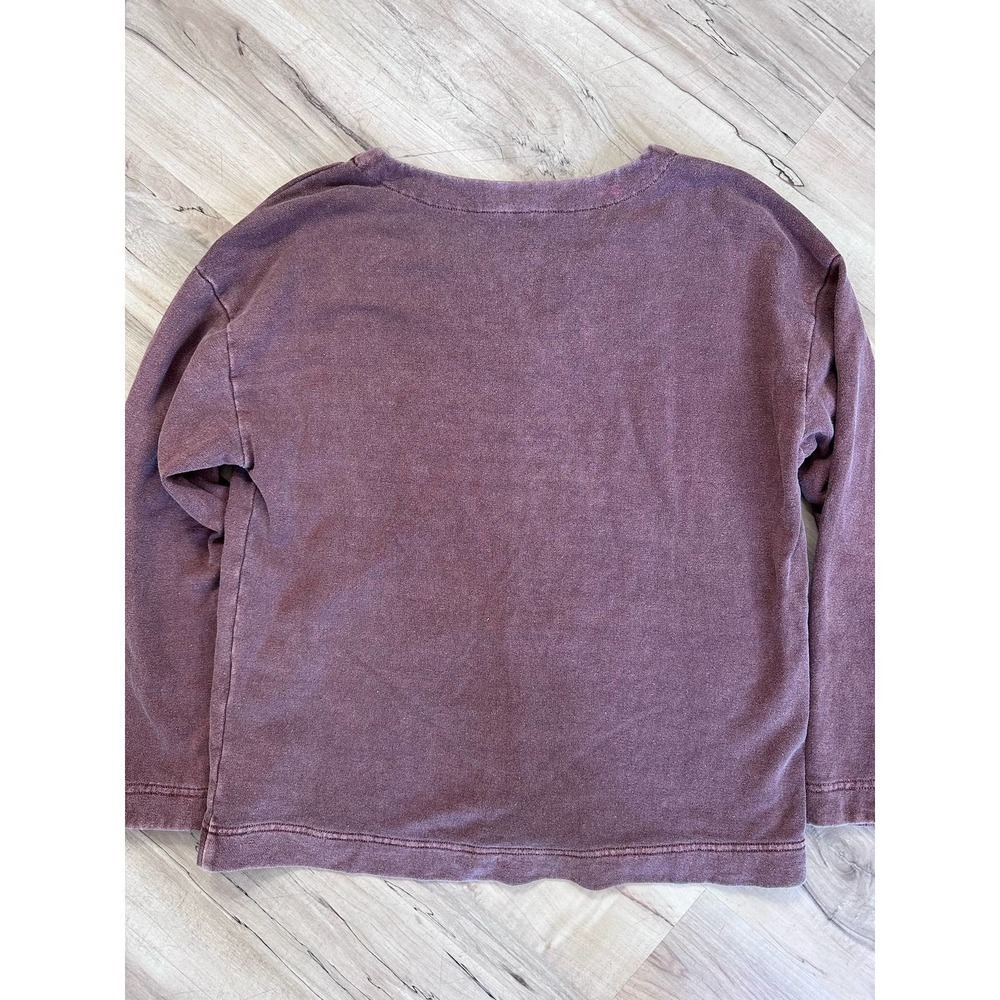 POETRY boxy v neck pull over sweater hemp cotton mix - Picture 7 of 8